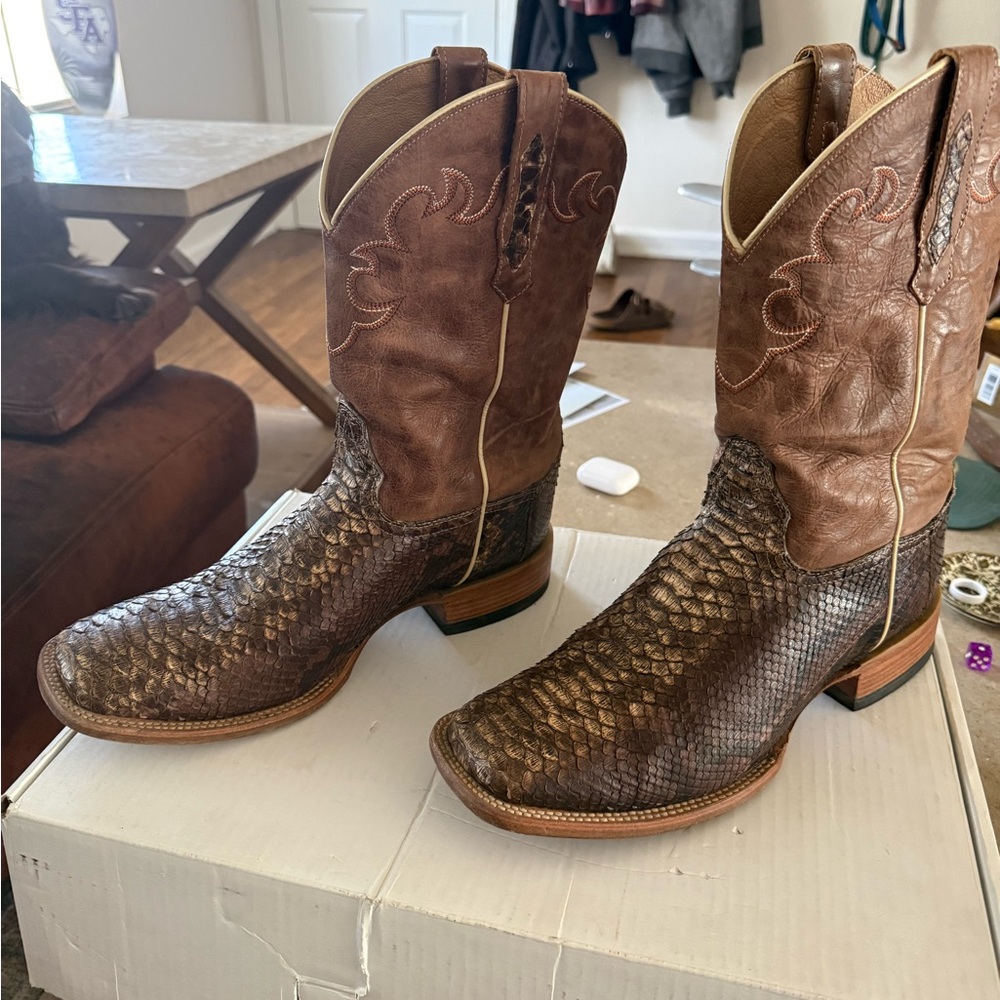Genuine Leather Western Boots